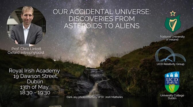 Public astronomy talk by Prof. Chris Lintott
